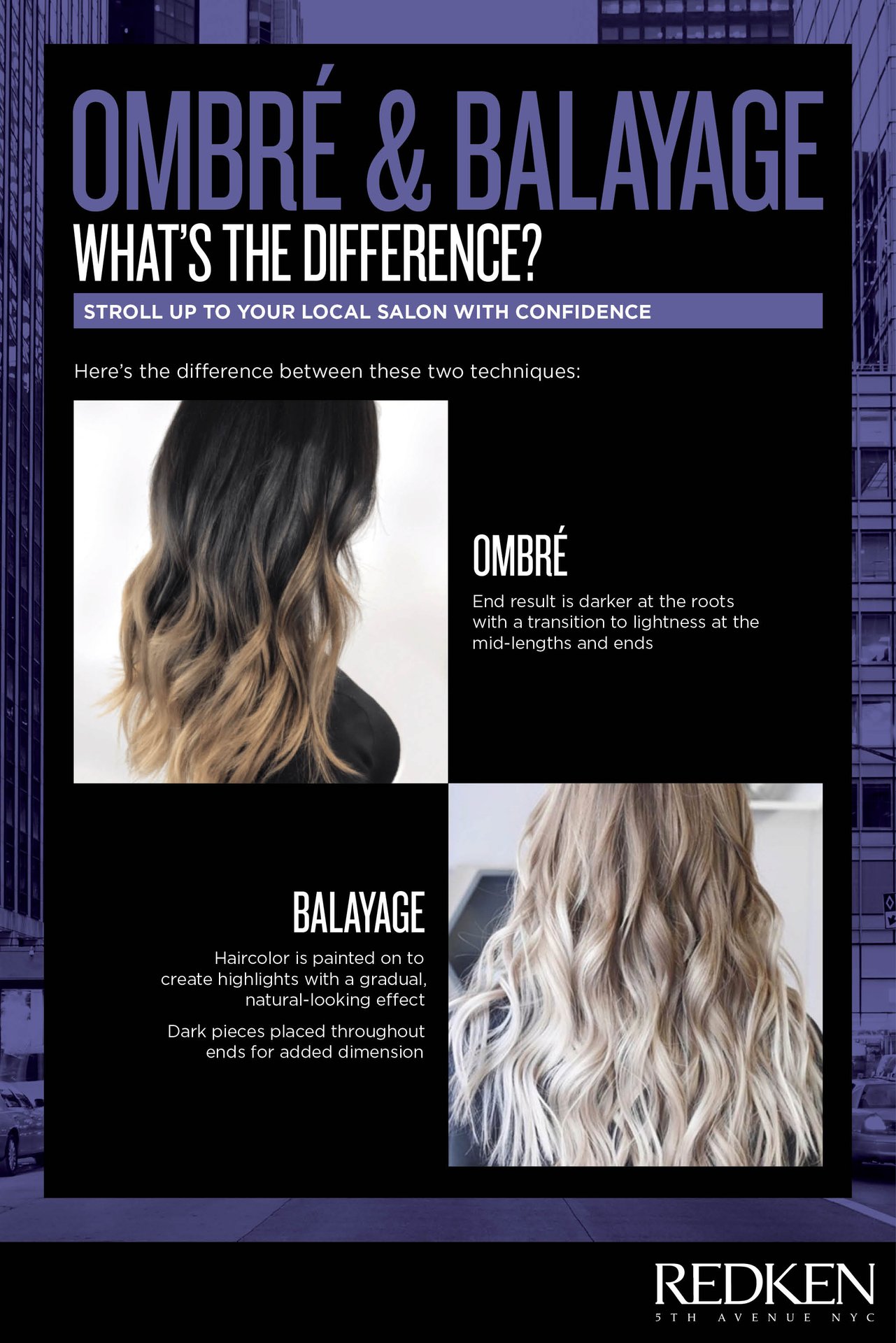 balayage ombre