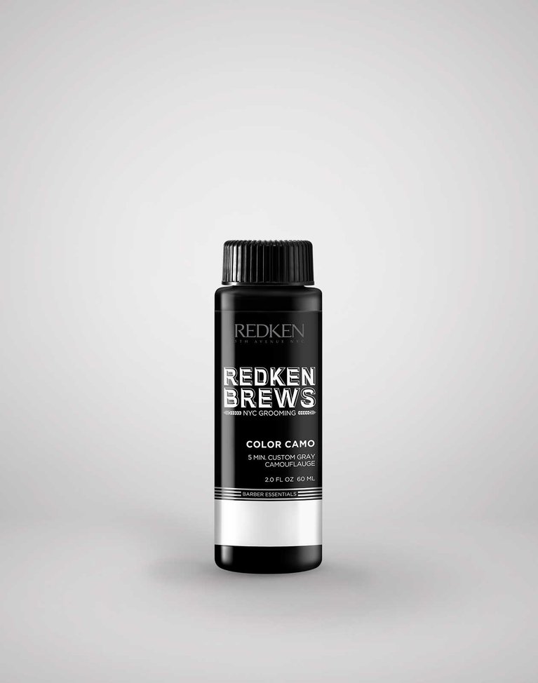 Haarkleuring Voor Mannen Met Grijs Haar Redken Brews Color Camo Redken 